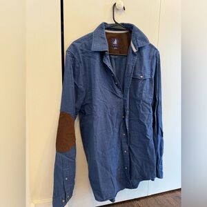 Johnnie-O blue button up